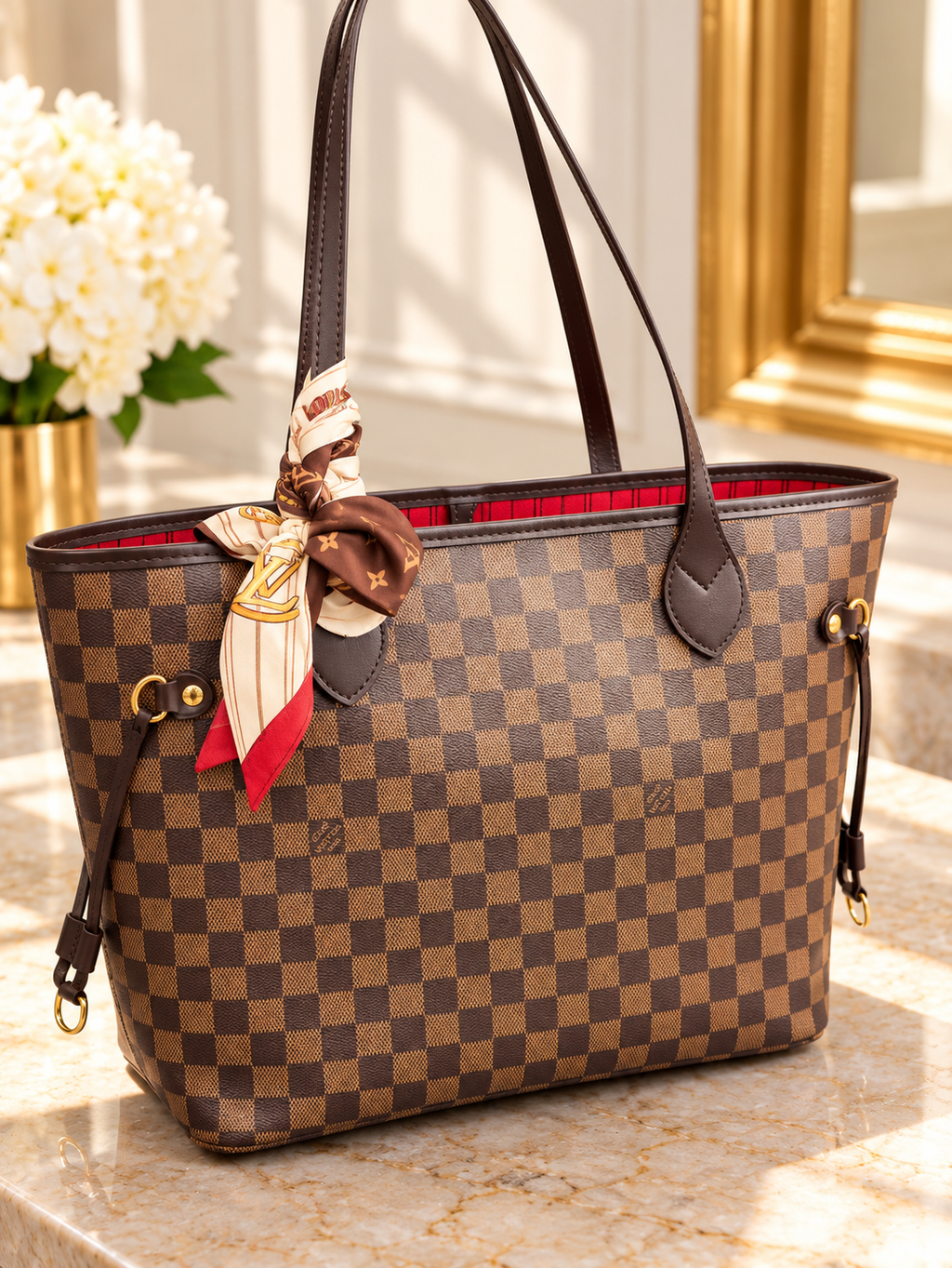 Louis Vuitton Neverfull MM Damier Ébène