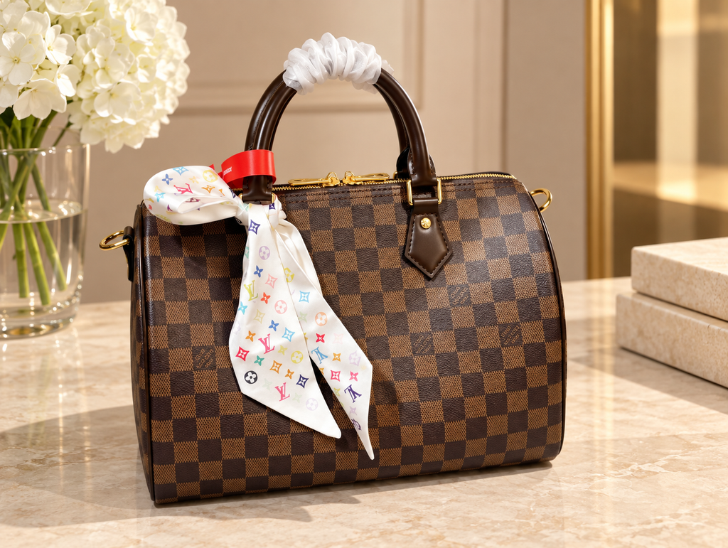Louis Vuitton Speedy 30 damier bandoulière réglable