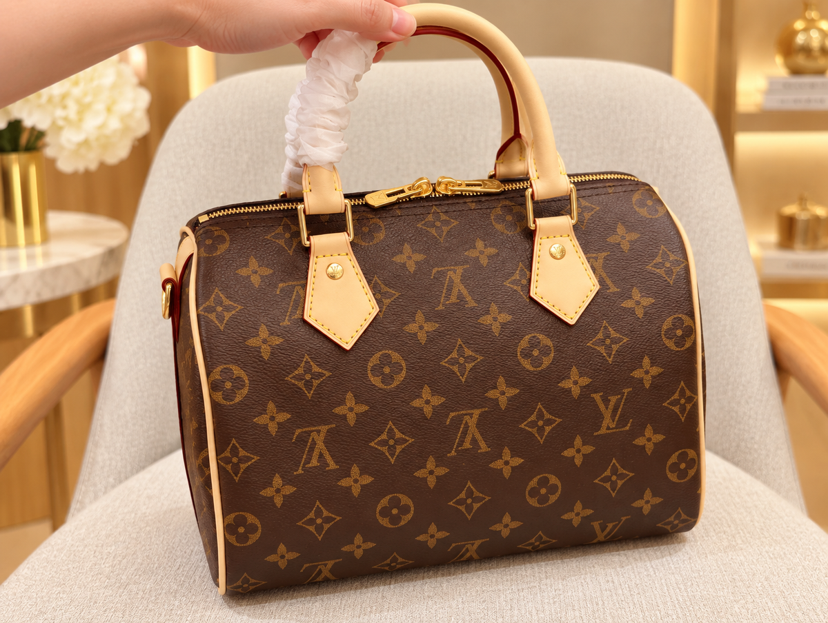 Louis Vuitton 25cm monogramme bandoulière réglable