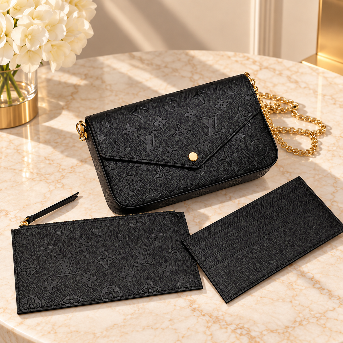 Louis Vuitton Pochette Félicie Noir