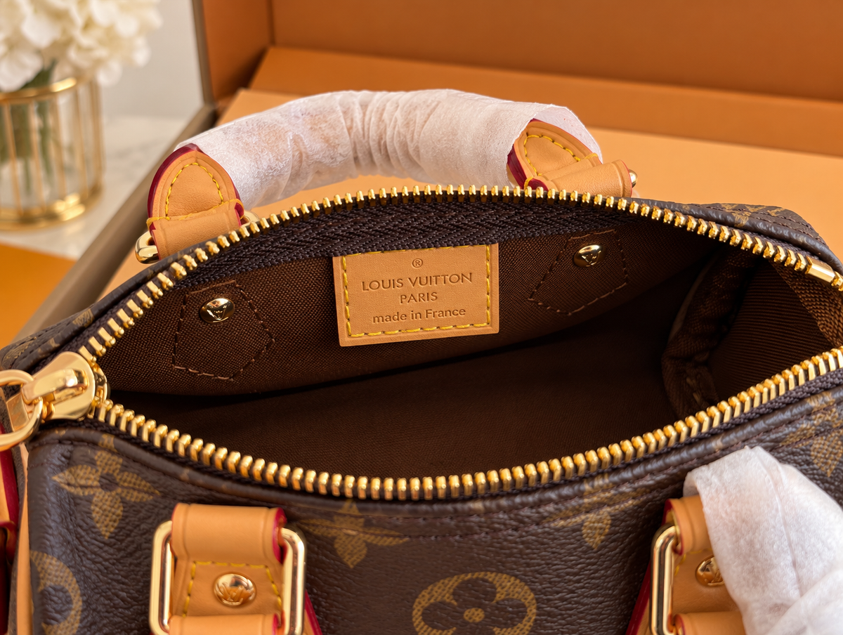 Louis Vuitton nano Speedy monogramme