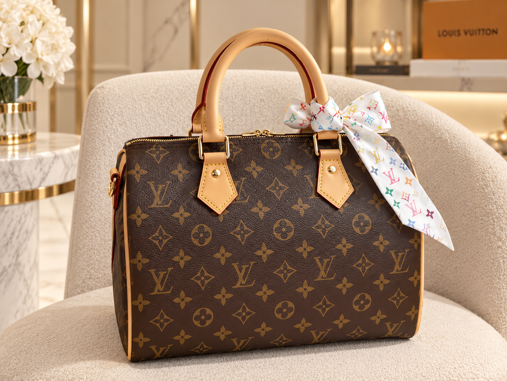 Louis Vuitton Speedy 30cm monogramme bandoulière réglable