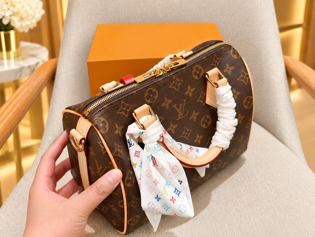 Louis Vuitton 25cm monogramme bandoulière réglable