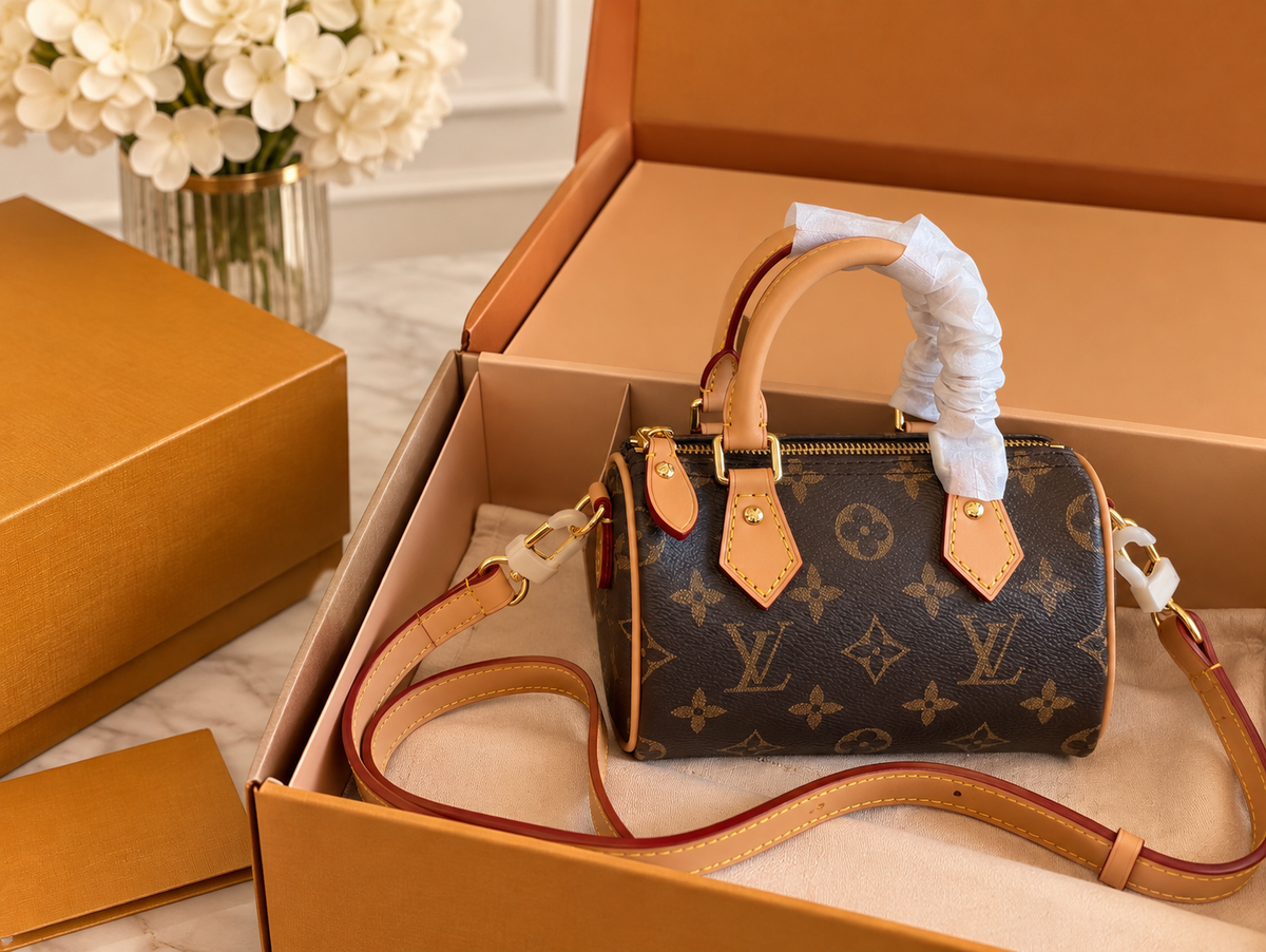 Louis Vuitton nano Speedy monogramme