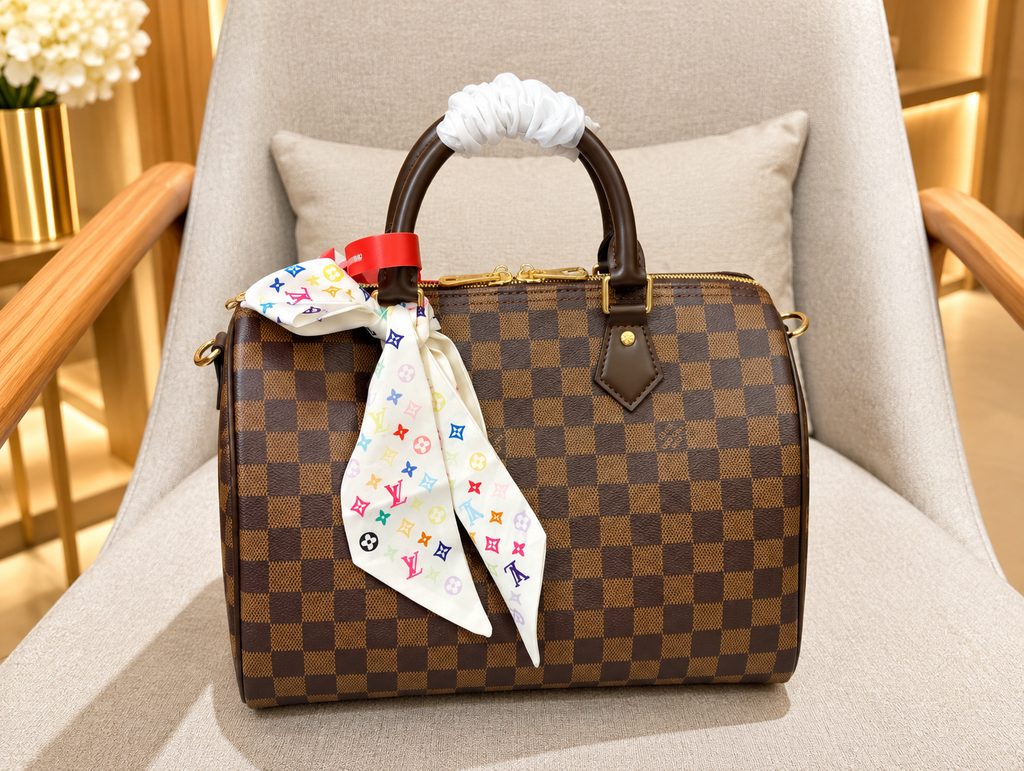 Louis Vuitton 25cm damier bandoulière réglable