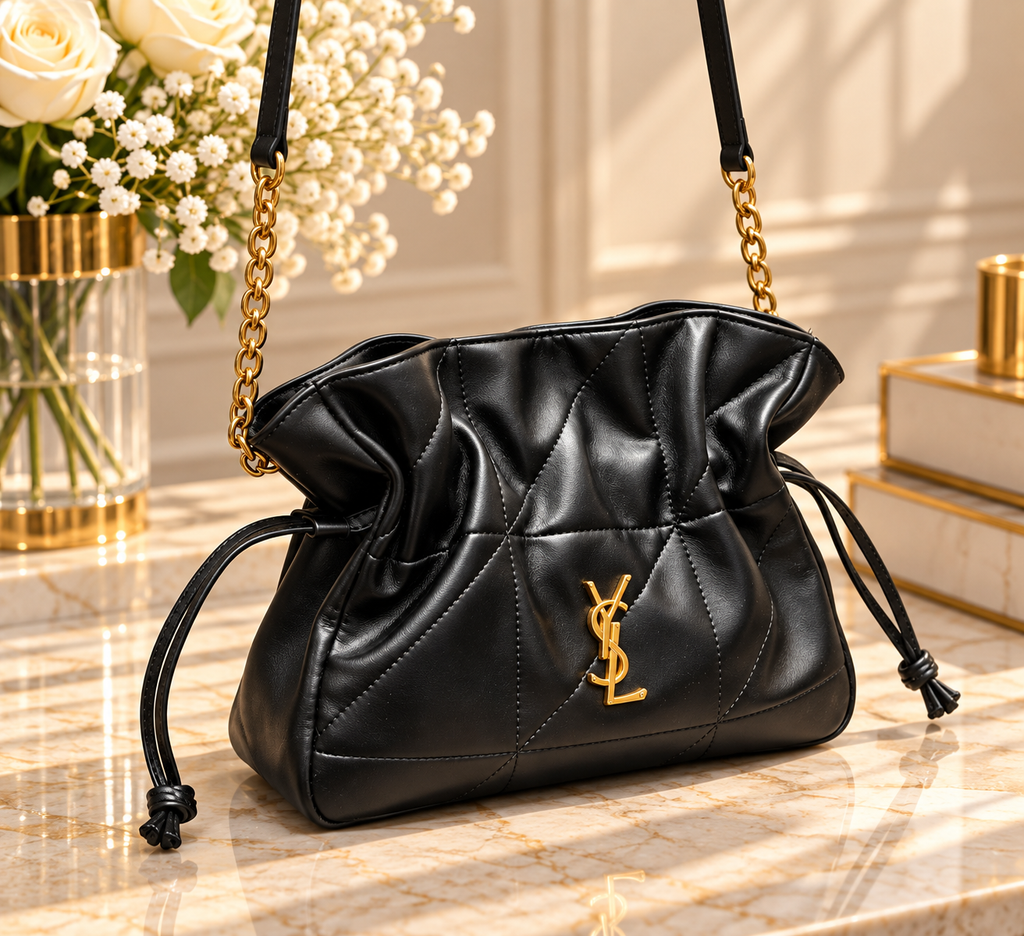 SAINT LAURENT Jamie Shopping – Noir