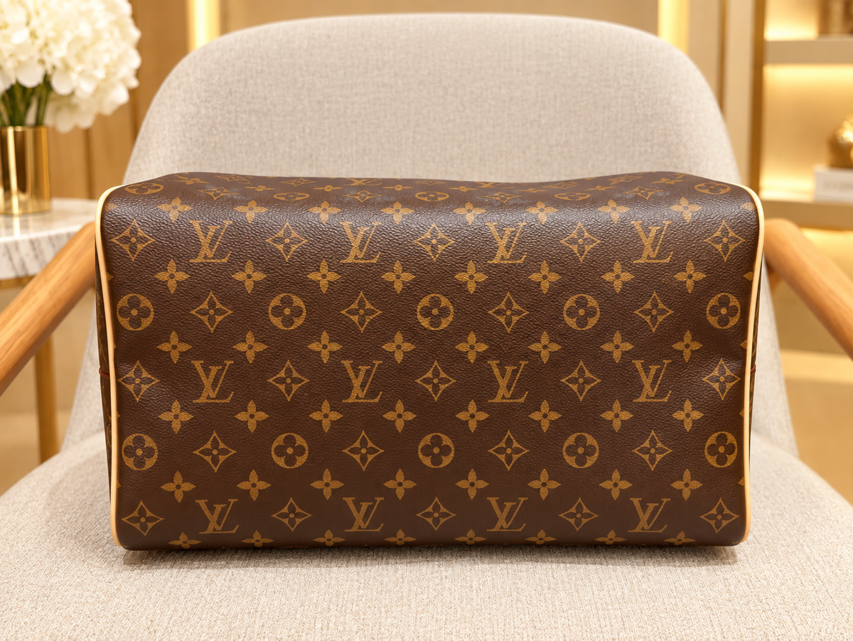 Louis Vuitton Speedy 35 cm monogramme bandoulière réglable