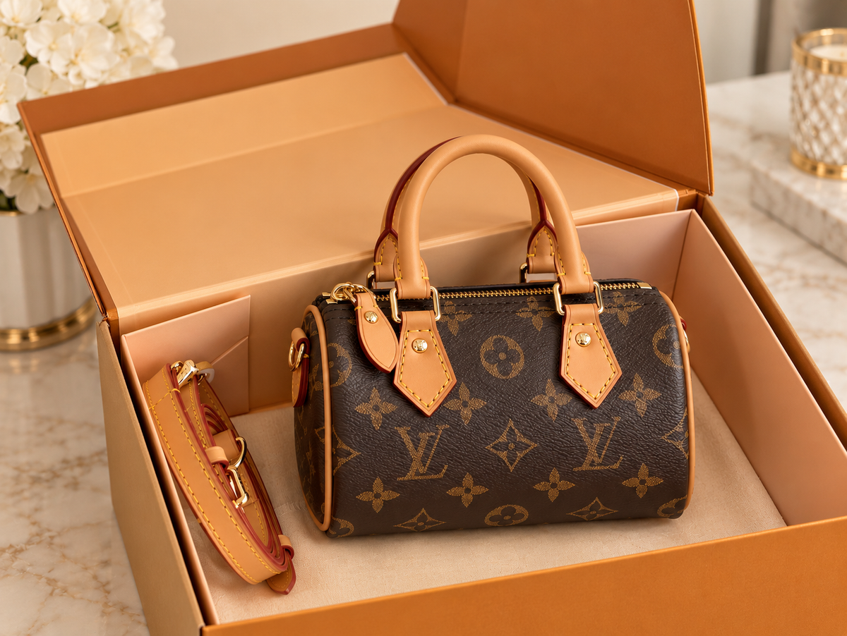 Louis Vuitton nano Speedy monogramme